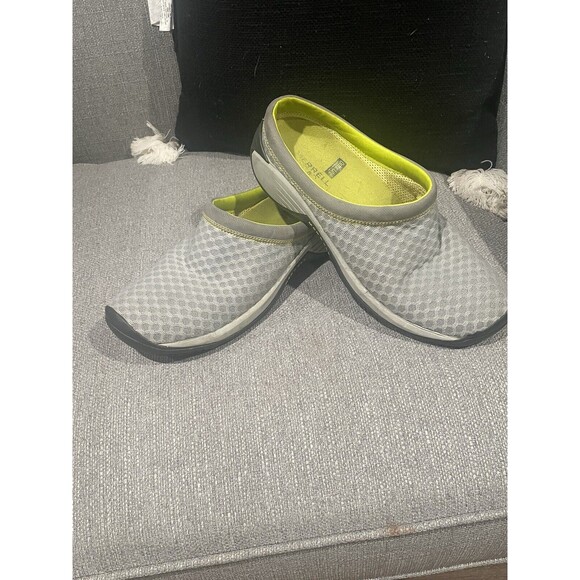 •Merrell  Women's Sz 9.5 Shoes Gray‎ Slip On Comfort Mule Drizzle - Picture 9 of 10